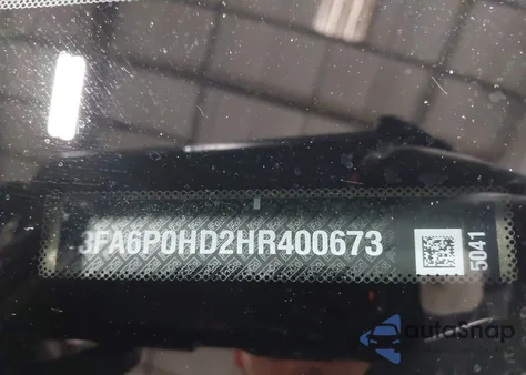 2017 Ford Fusion Se из США, поврежденный, VIN 3FA6P0HD2HR400673